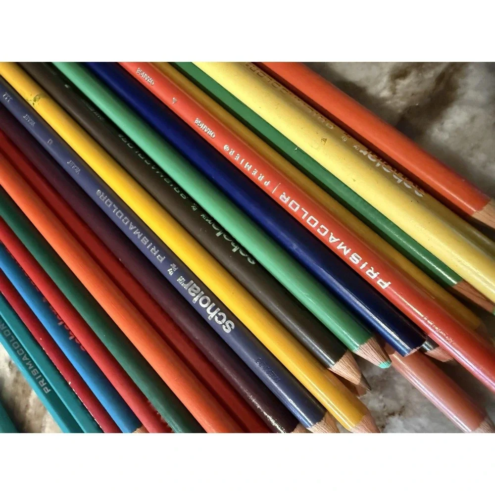 Lot 160+ Vintage Prismacolor Colored Pencils Berol Colorific Premier Scholar USA